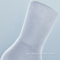 custom diabetic socks breathable Cotton white color